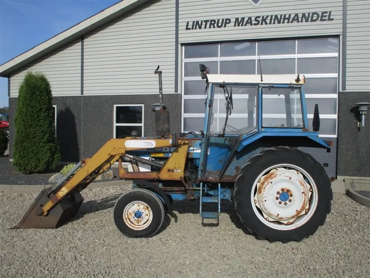 Billede 9 - Ford 4610 Med frontlæsser