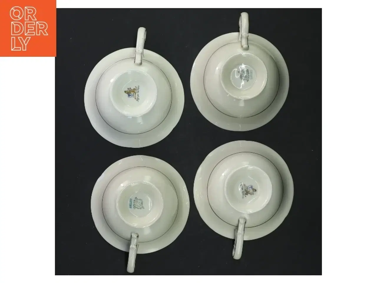 Billede 3 - Sæt af porcelænskopper med håndtag (str. Ø 10 cm)