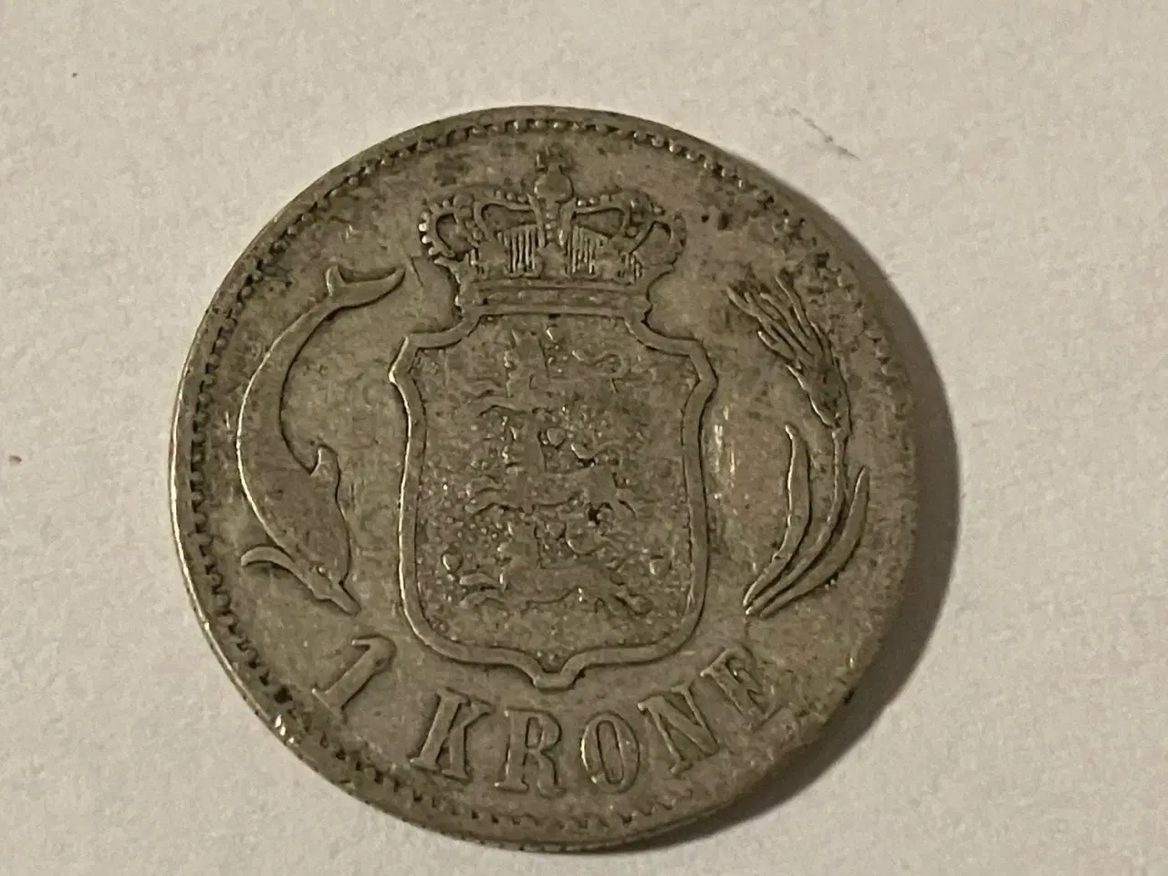 Billede 2 - 1 Krone 1875 Danmark