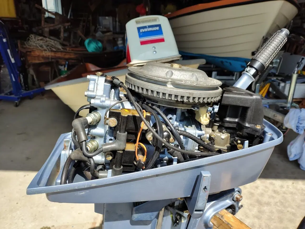 Billede 11 - Jolle 14 fod og Evinrude 7,5 HK