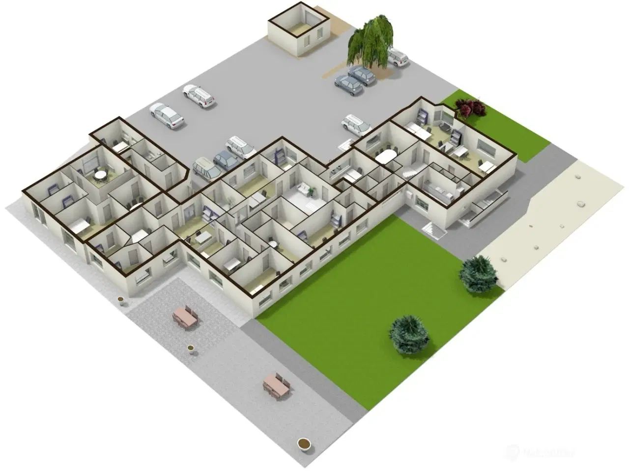 Billede 24 - Kontorfællesskab i det centrale Odense