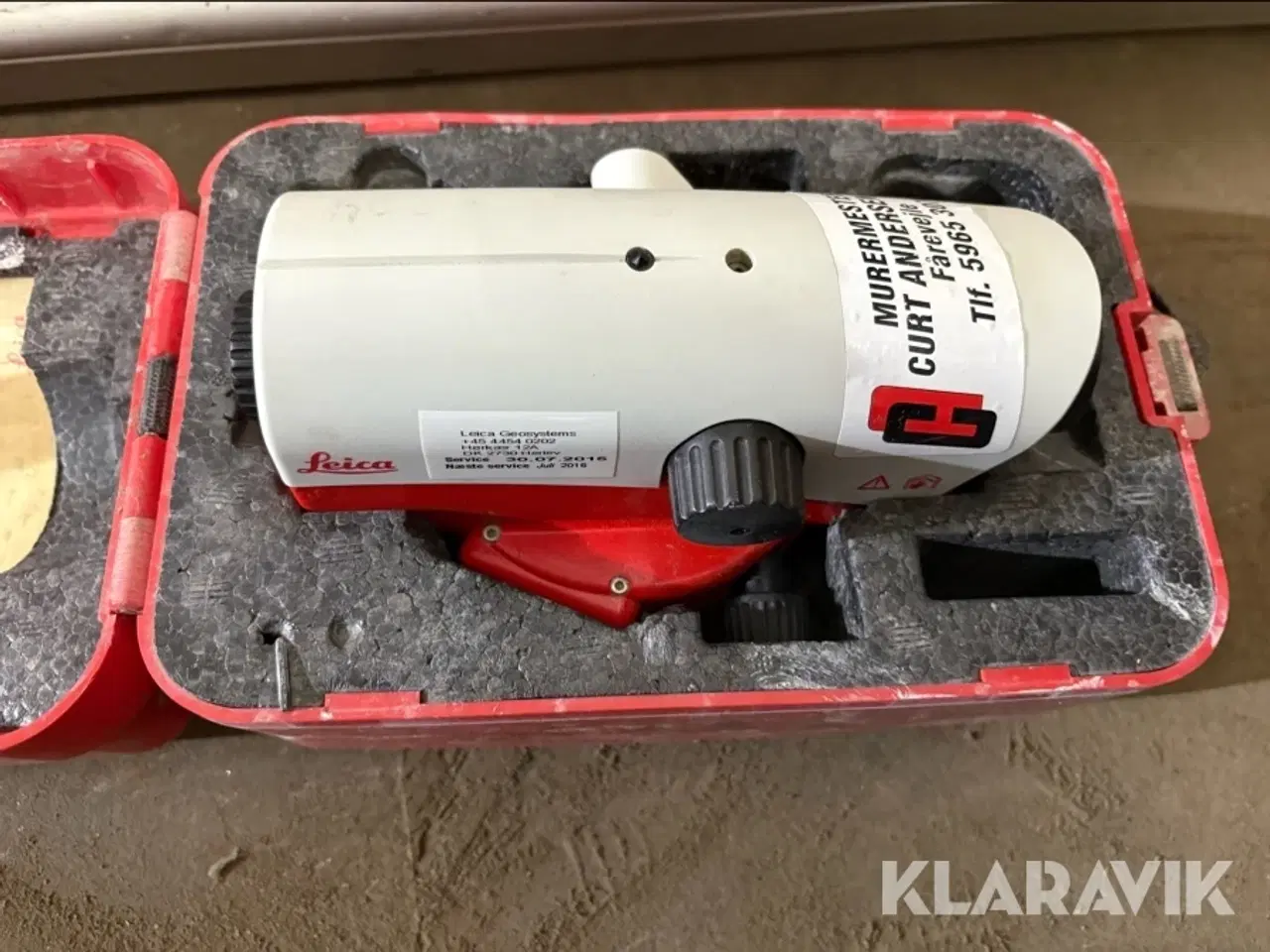 Billede 3 - Nivelleringsinstrument Leica Na724