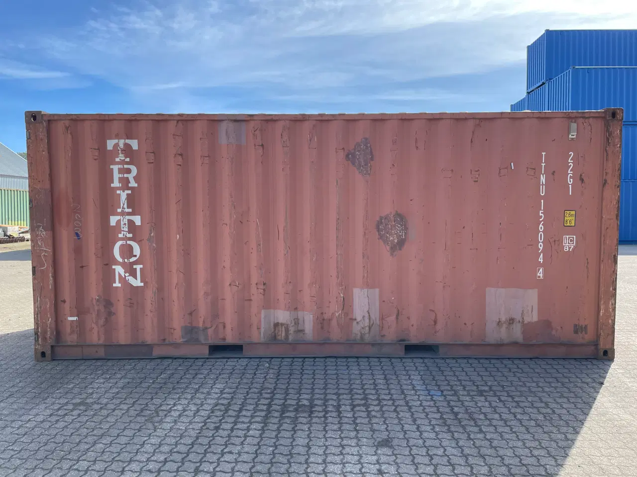 Billede 3 - 20 fods Container- ID: TTNU 156094-4
