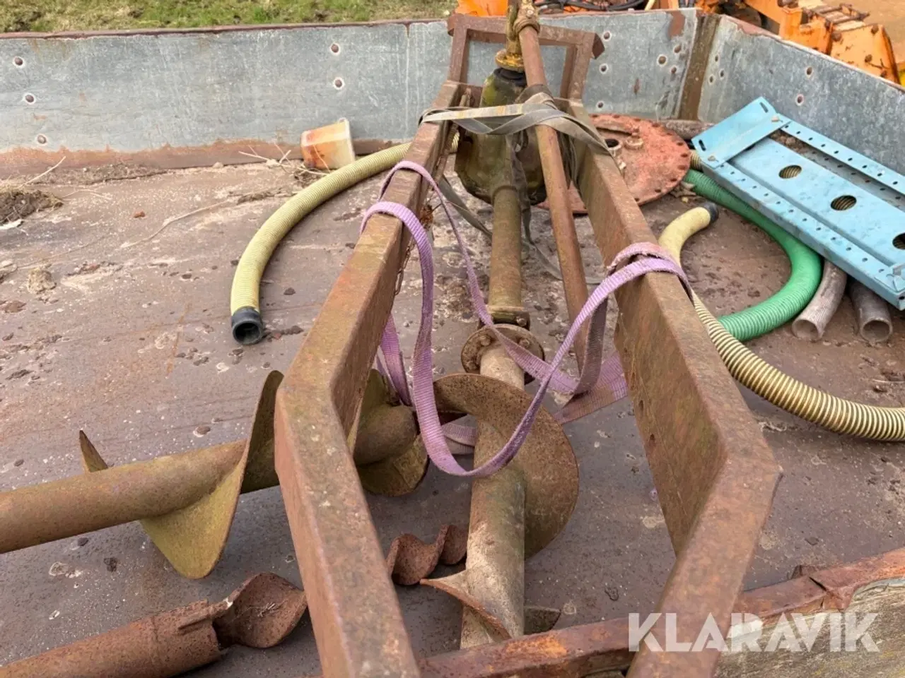 Billede 12 - Pælebor til Traktor - PTO drevet