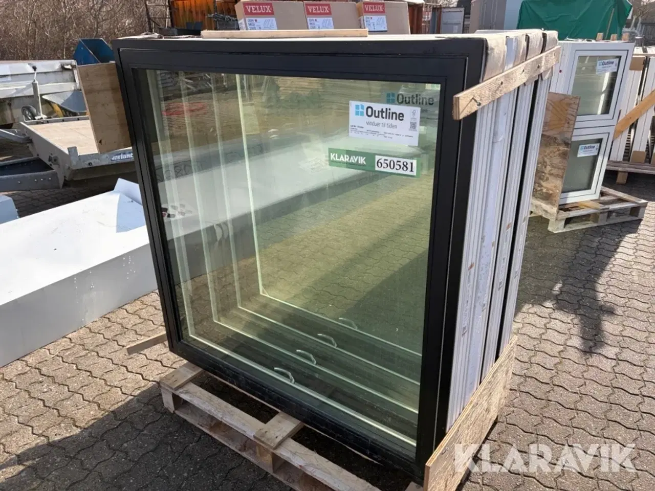 Billede 1 - Vinduer Outline Træalu 3 lags 4 styk