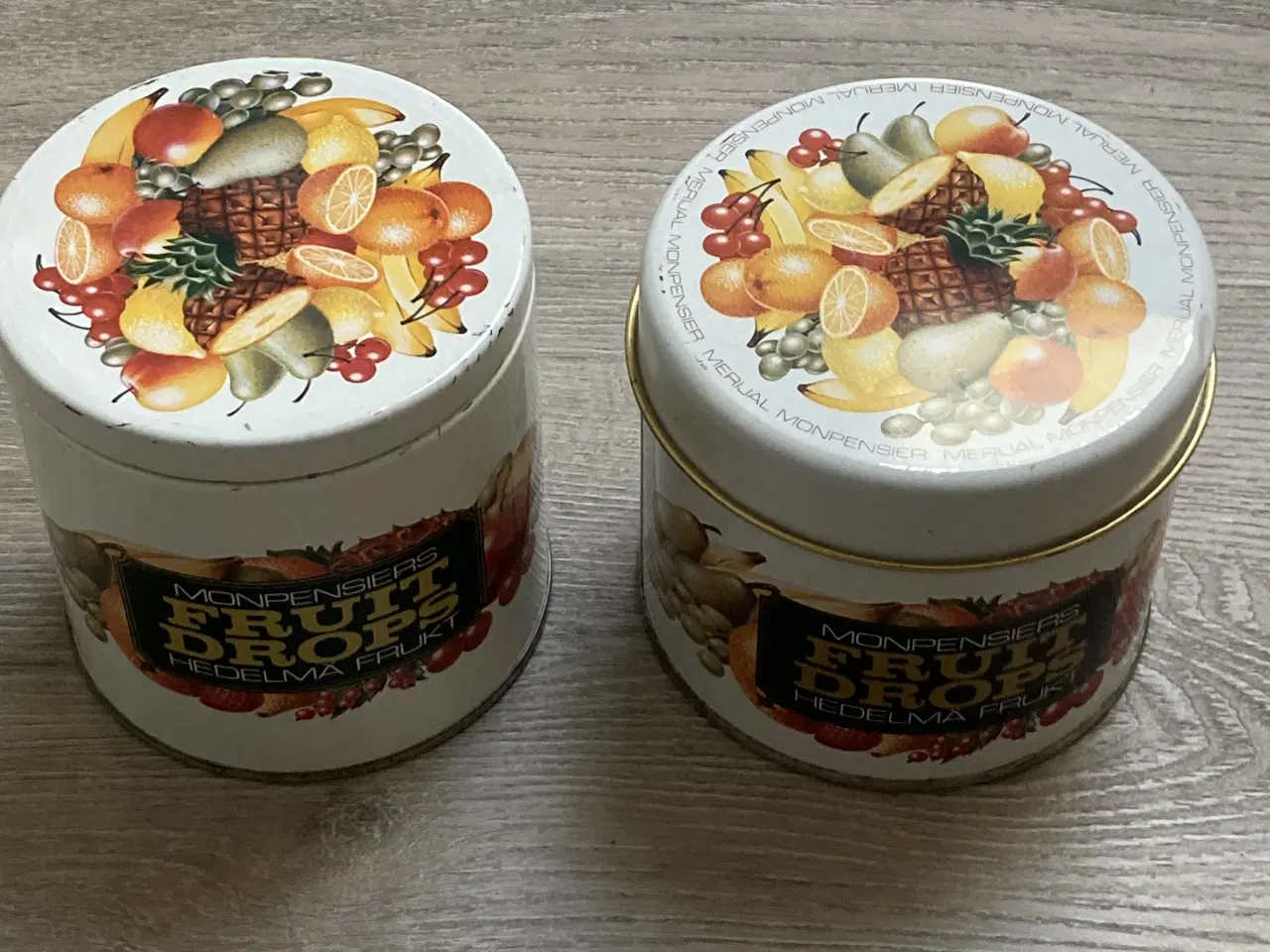Billede 3 - Monpensiers Fruit Drops metaldåser