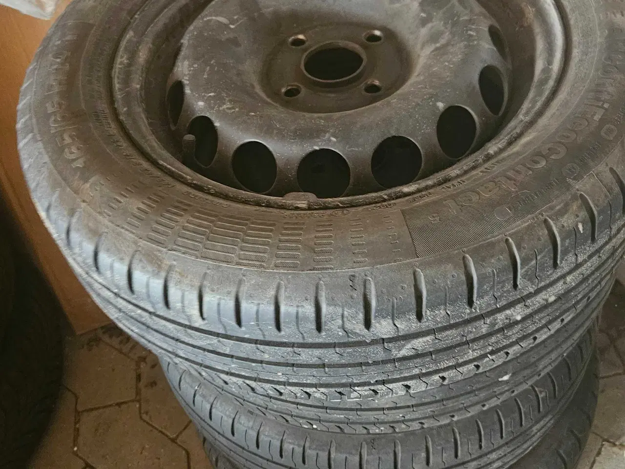 Billede 1 - Sommerhjul til aygo, Citroën c1, Peugeot 107 osv.