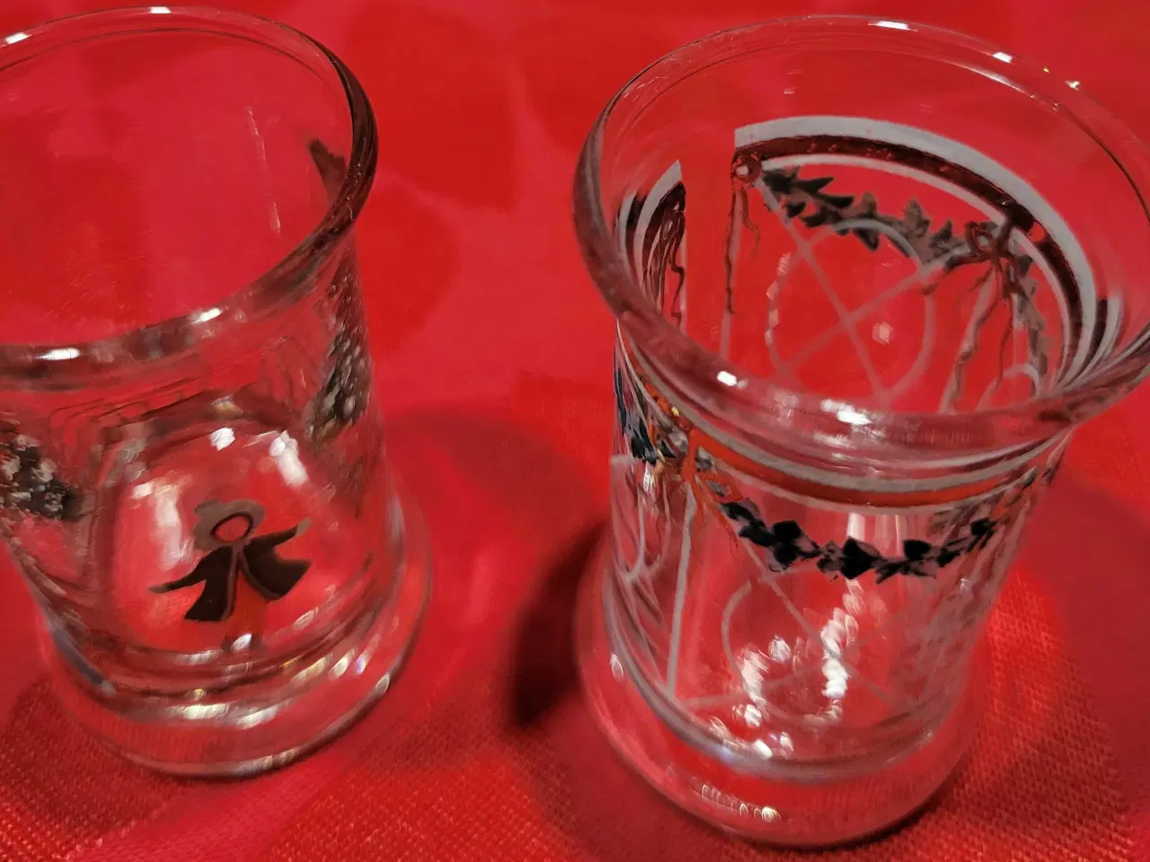 Billede 8 - Holmegaard  vinkarafker/ med lys i  og glas 