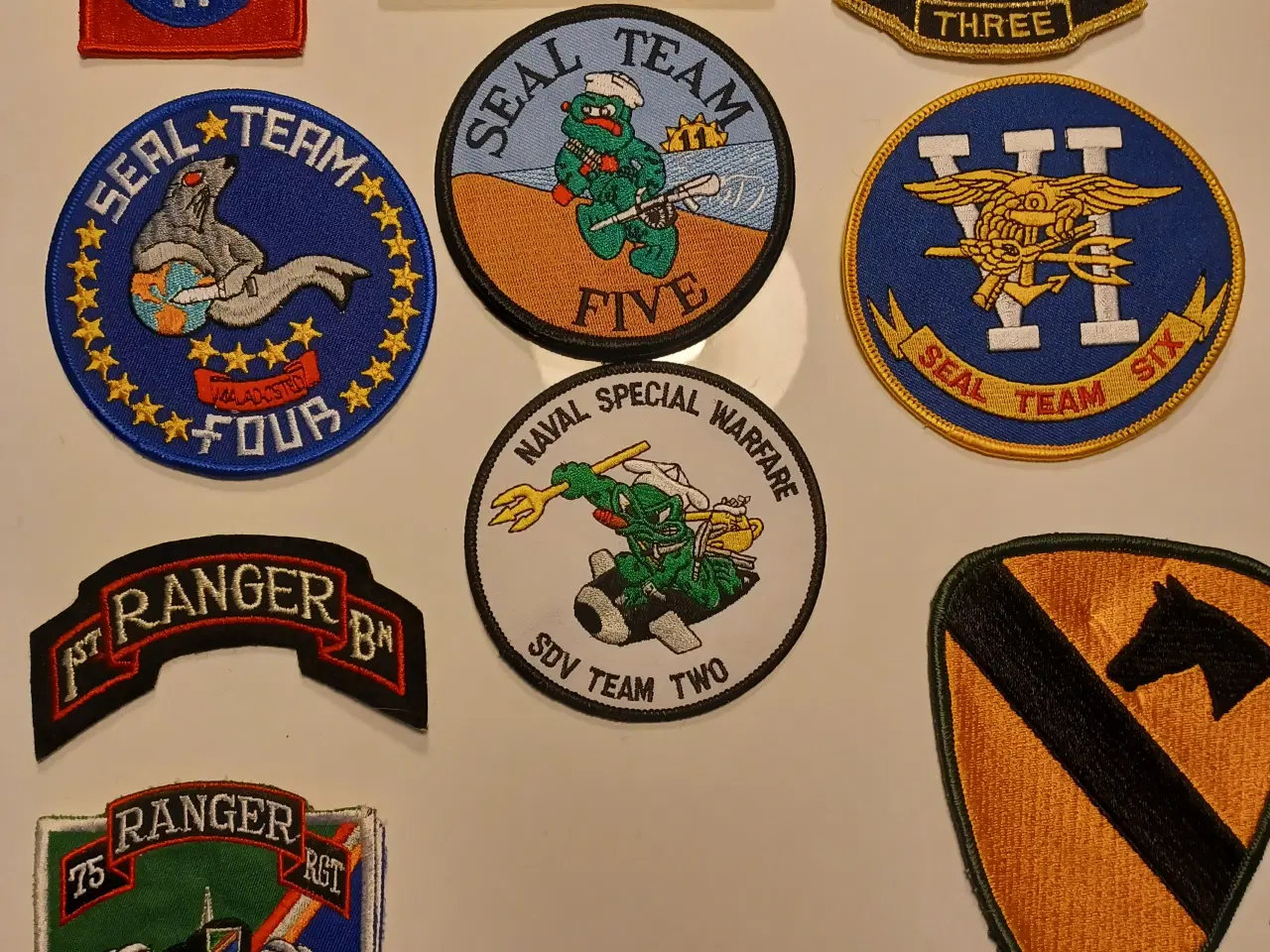 Billede 1 - US militær SF badges