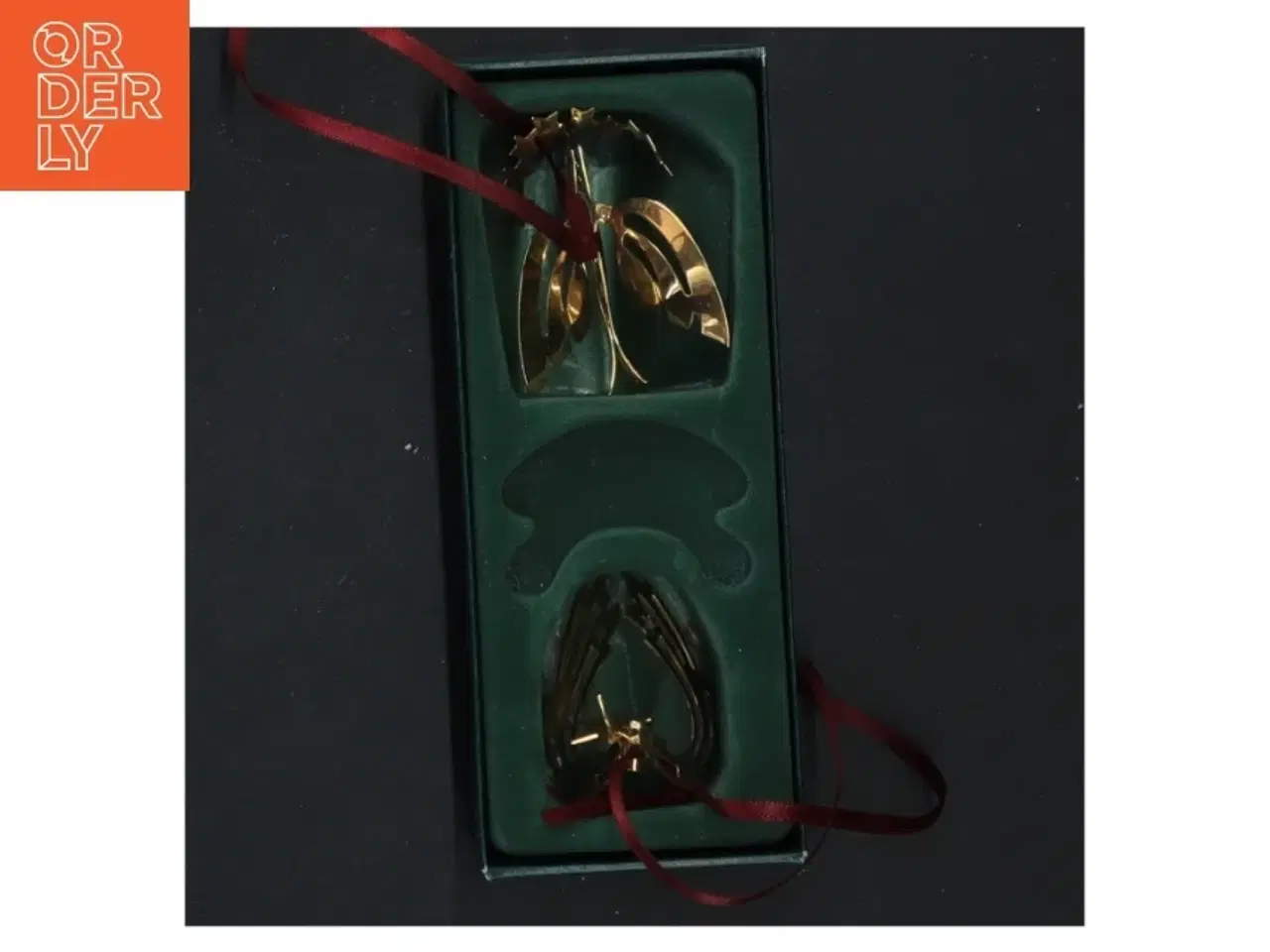 Billede 1 - Georg Jensen julepynt uro sampak stjernehimmel og fugl årgang 2000