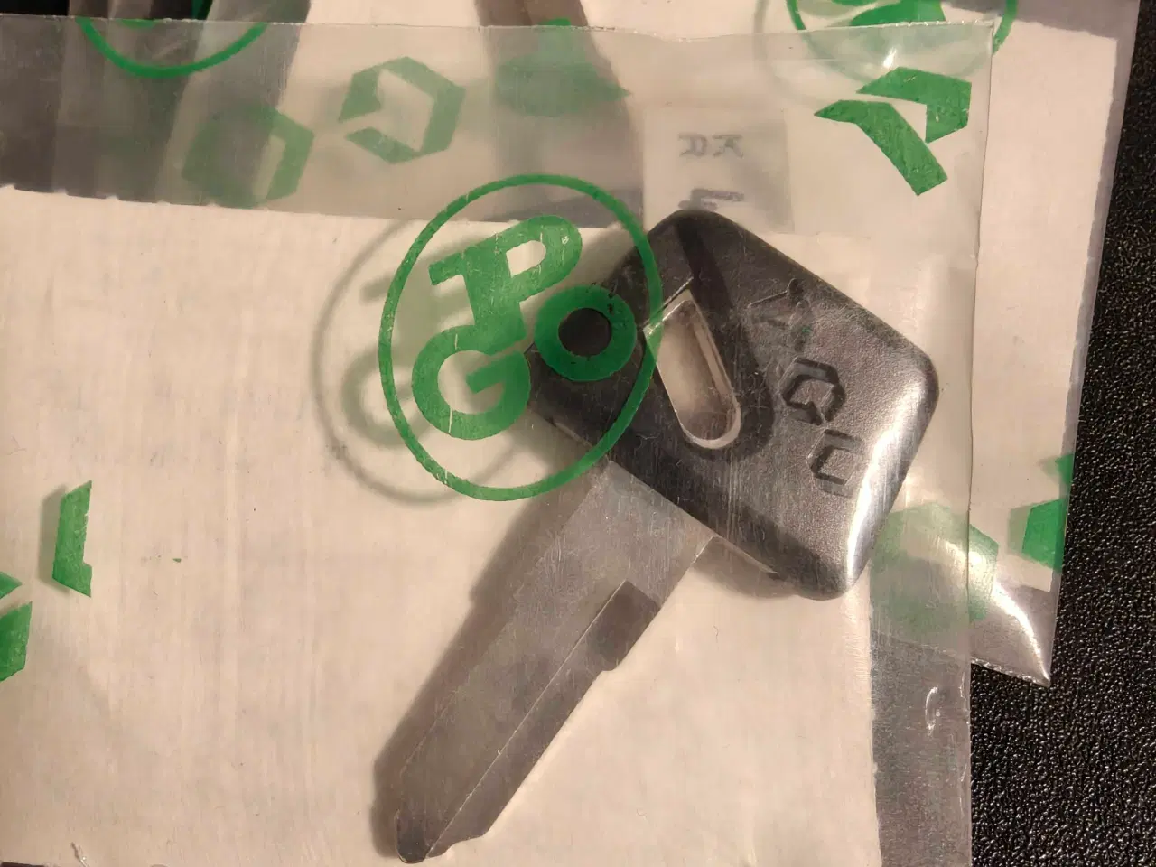 Billede 1 - PGO Hot 50/BigMax/Tornado. Ny Original Blank Nøgle