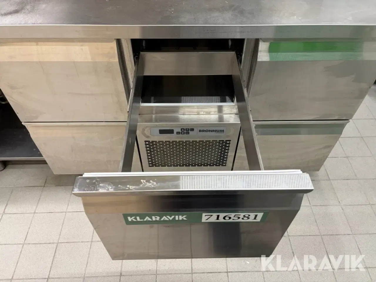 Billede 3 - Kølebord i rustfrit stål Brønnum by Novameta FPQ-P212