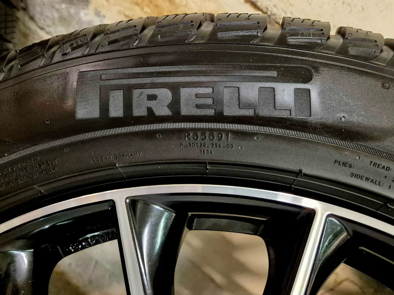 Billede 4 - 5x108 VOLVO EX40 / XC40 / XC60 ALUFÆLGE MED GODT V