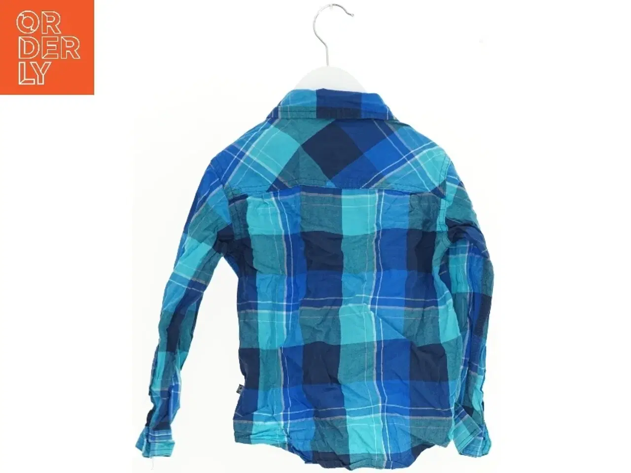 Billede 2 - Blå ternet skjorte fra Friends (str. 110)