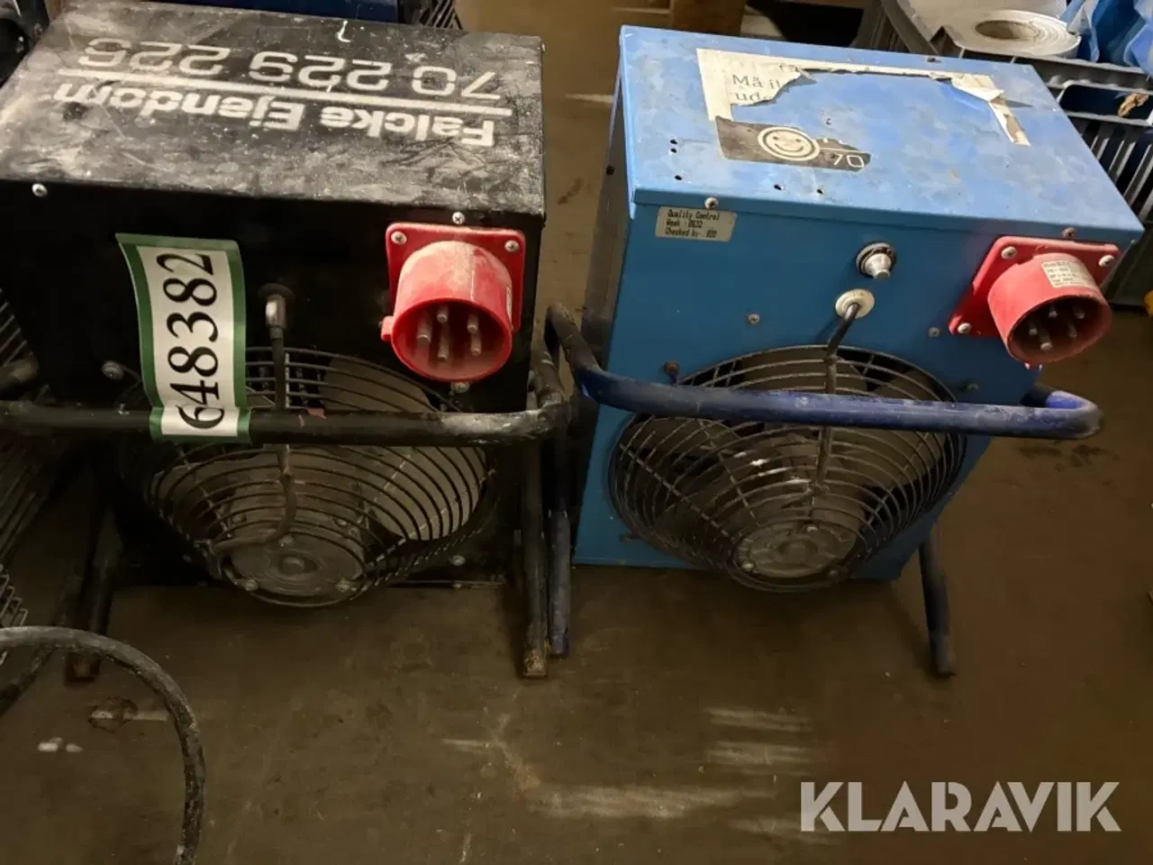 Billede 5 - Industrivarmeblæser 400v El-Björn VF 9B 2styk