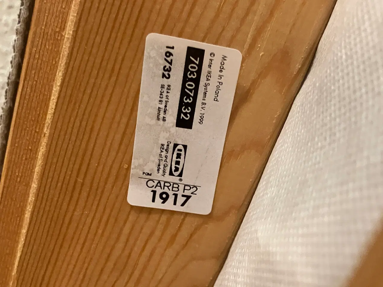 Billede 3 - Boxmadras med stålben Ikea