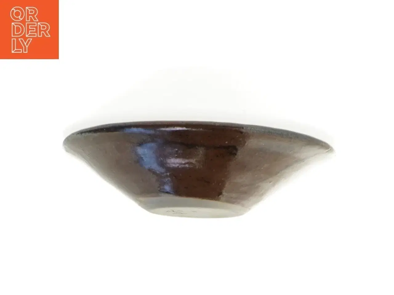 Billede 4 - Keramikskål med dekorativt mønster af Anders Bjerborg (str. 20 x 5 cm) fra AB