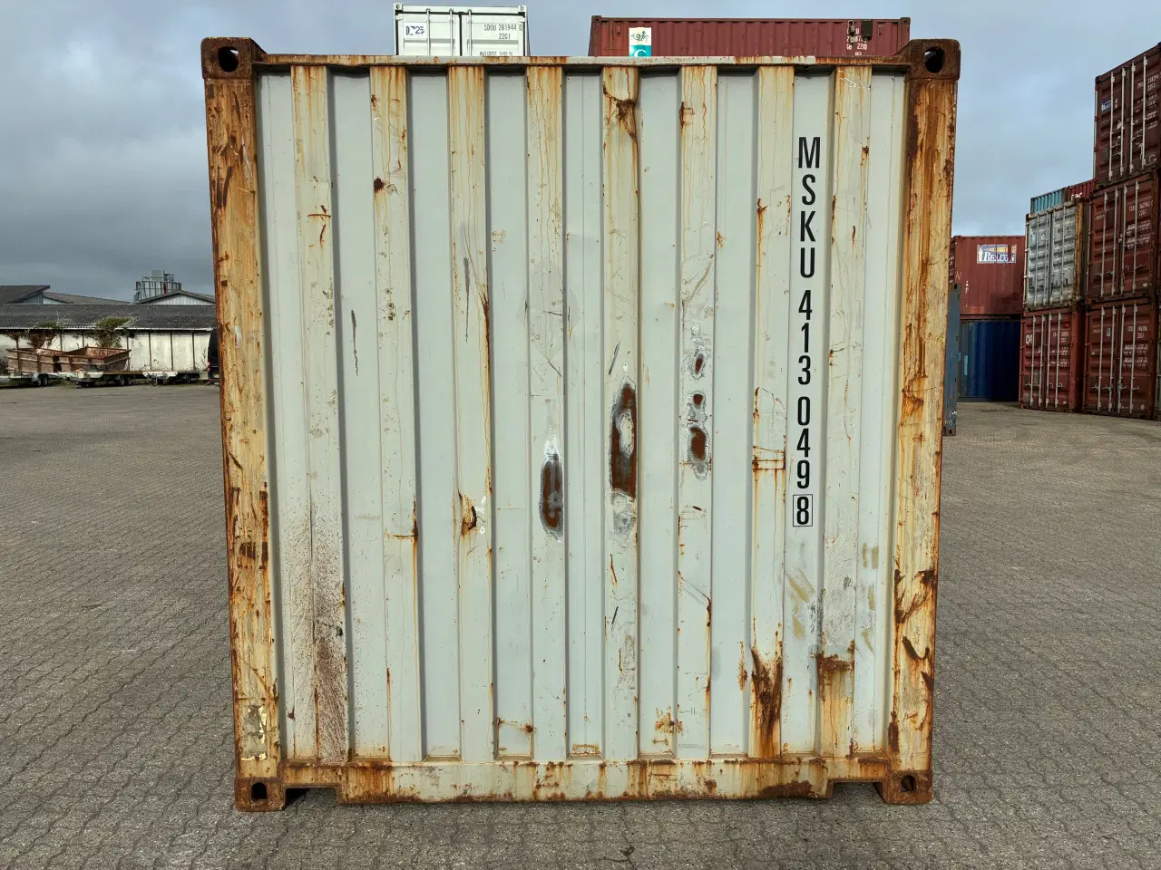 Billede 4 - 20 fods Container- ID: MSKU 413049-8