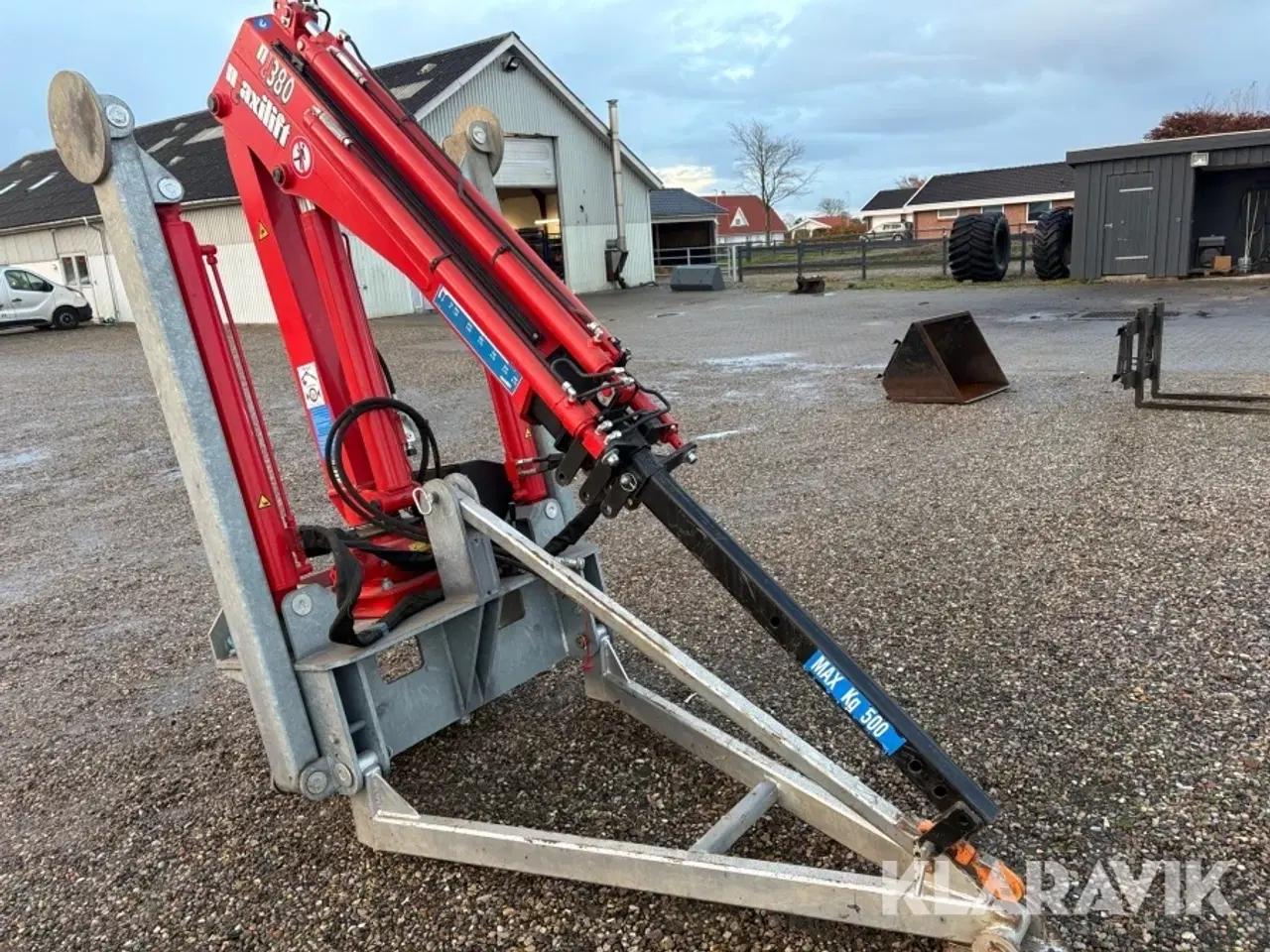 Billede 2 - Kran til Minilæsser Maxilift M380D.4H