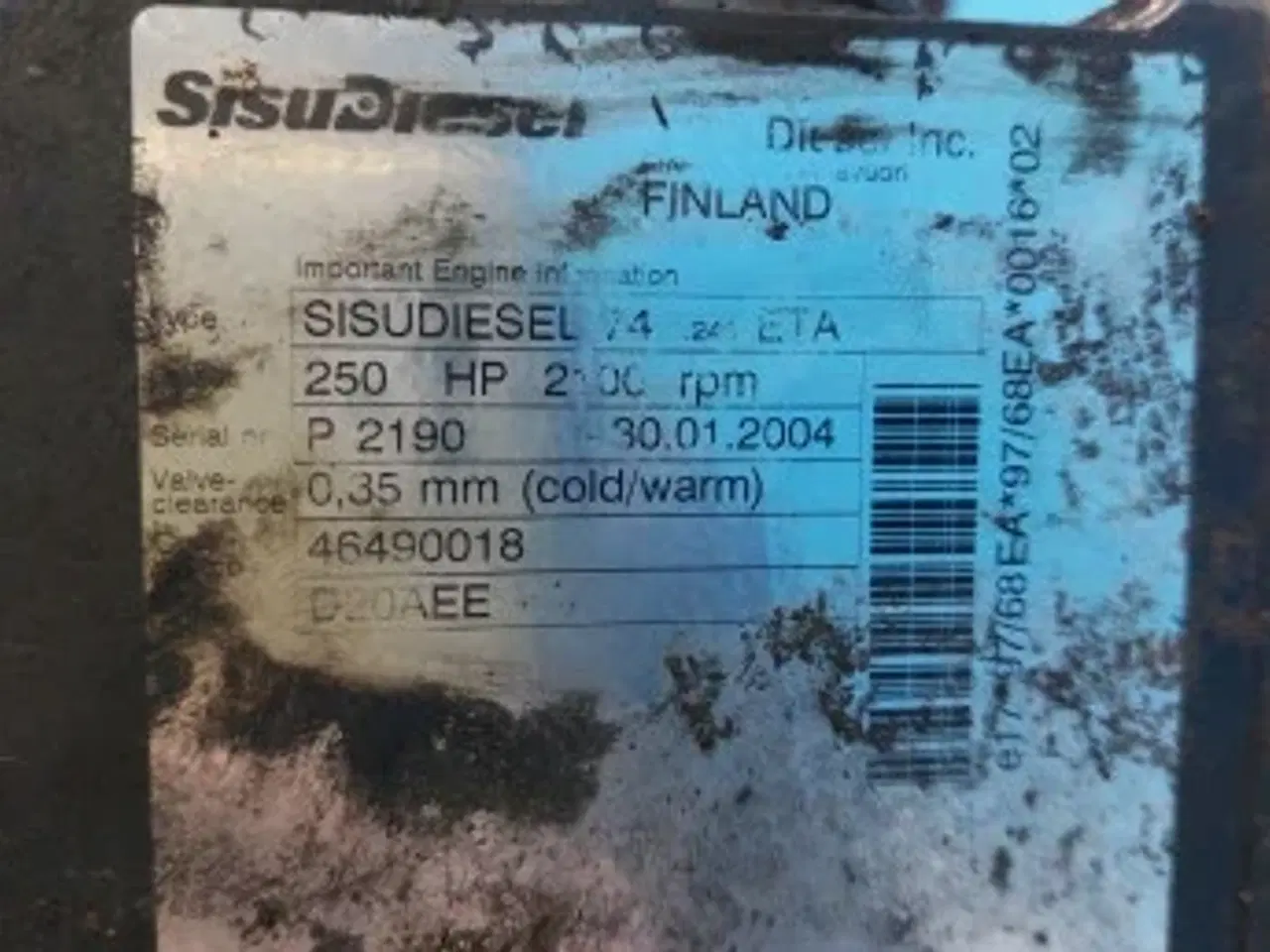 Billede 11 - Massey Ferguson 7256 Motor