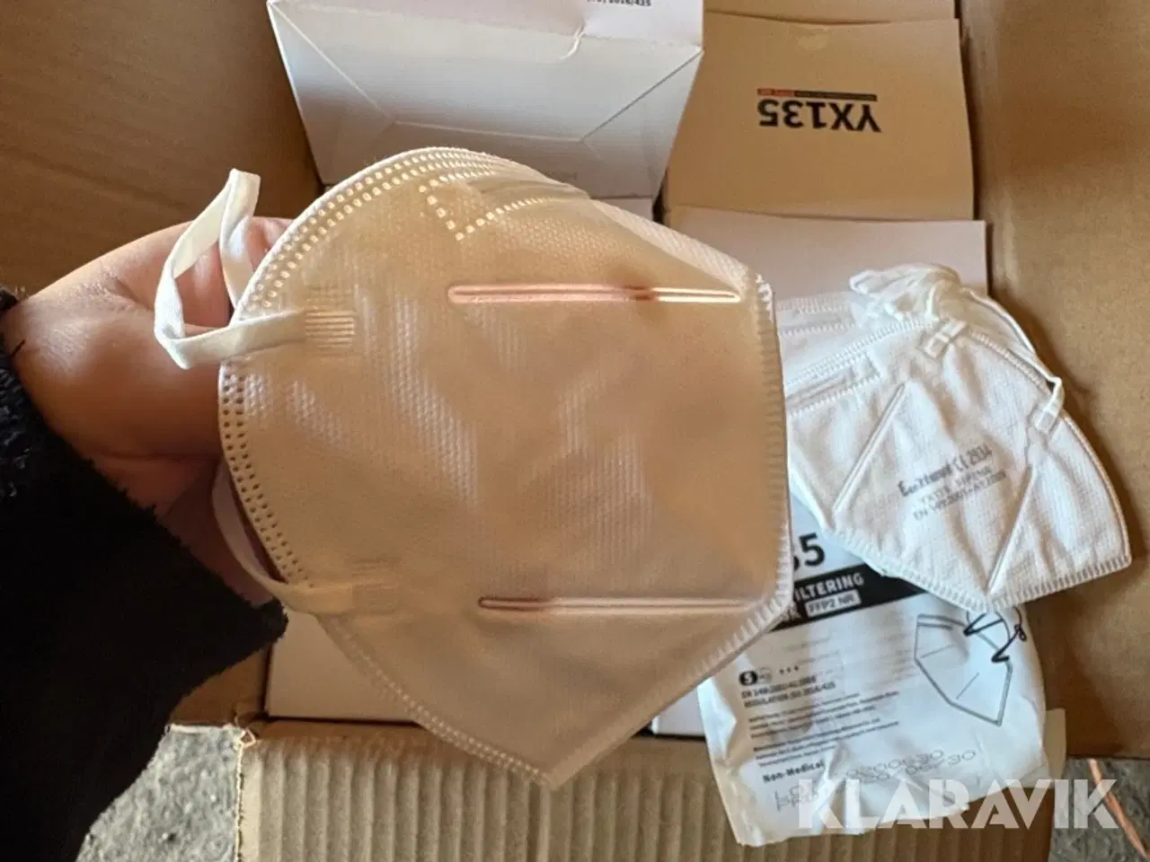 Billede 7 - Partikelmasker EexiInherent YX135 24 kasser á 600 styk.