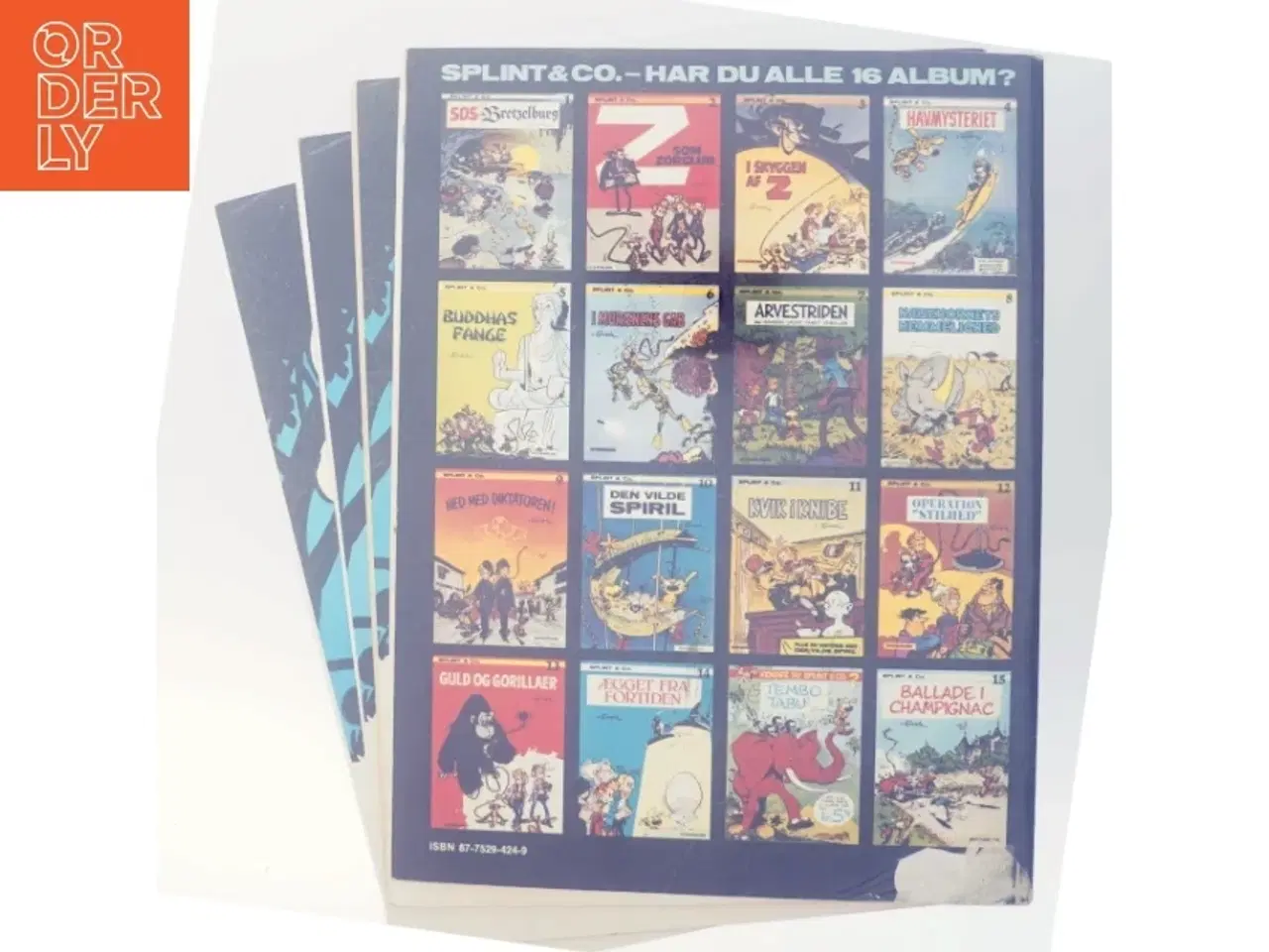 Billede 3 - 4 stk Splint & Co bl.a. Ballade i Champignac af Franquin (Bog)