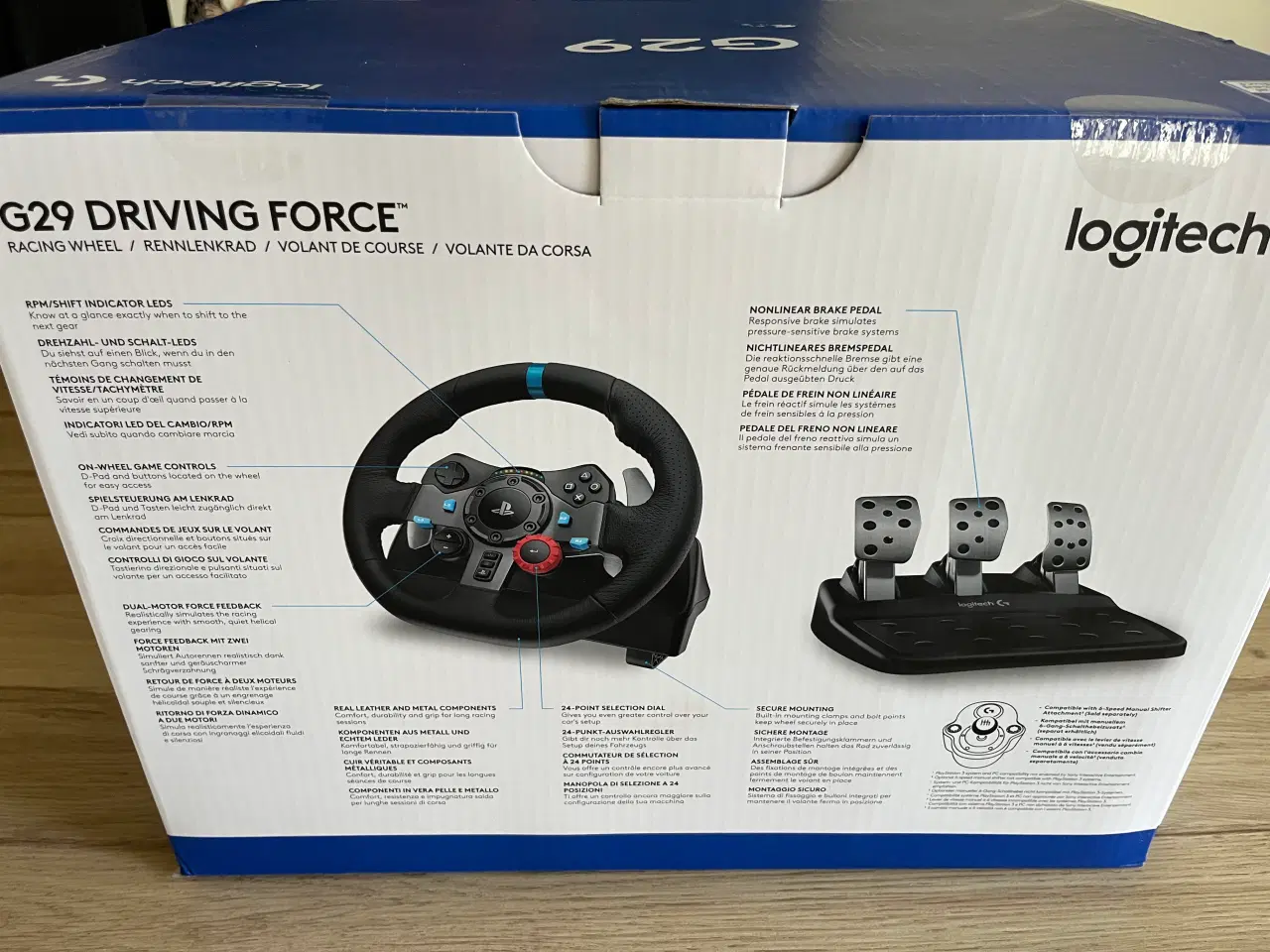 Billede 3 - Logitech G29 Driving Force rat 