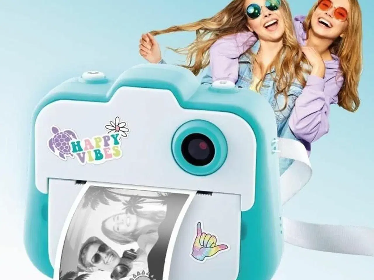 Billede 3 - Børnekamera med printer Canal Toys - blå, 12 MP, 2,4"