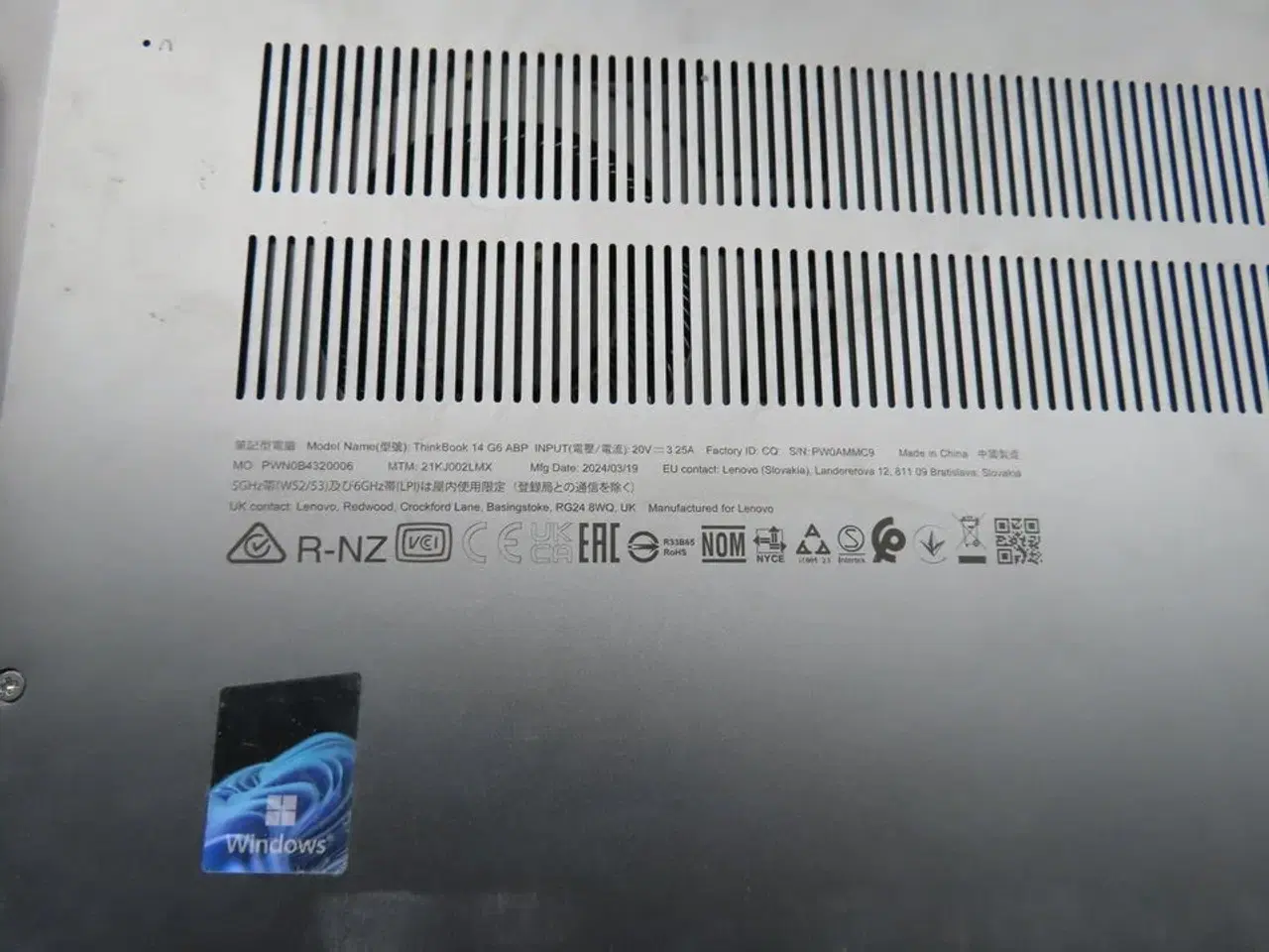 Billede 5 - Bærbar PC, LENOVO THINKBOOK 14 G6