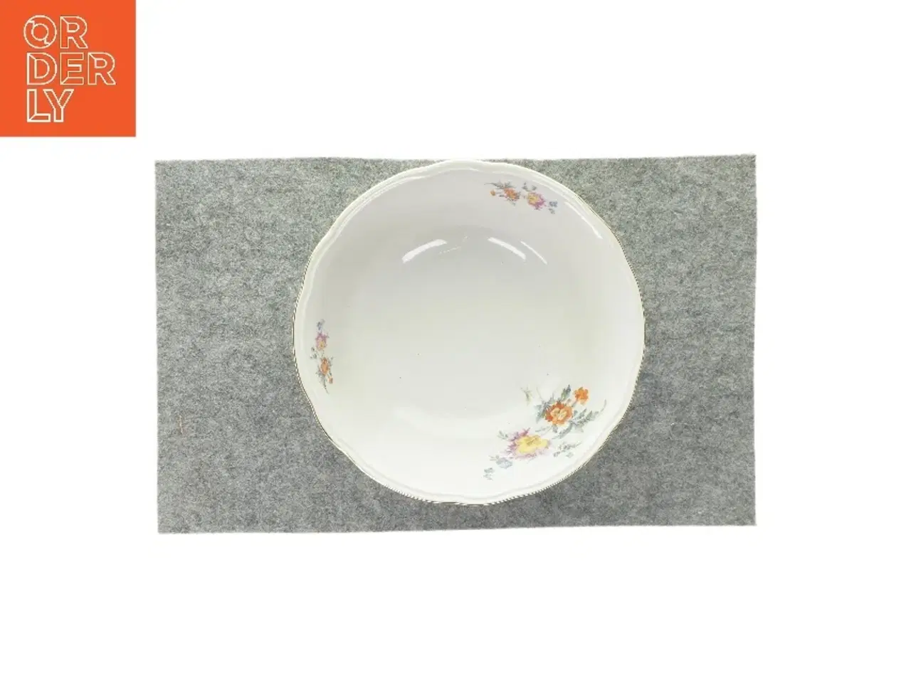 Billede 1 - Skål med blomsterprint fra Kahla (str. Ø:24cm)