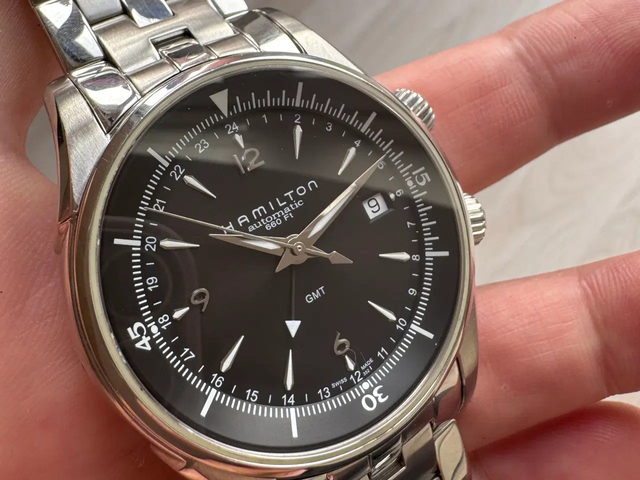 Billede 13 - Hamilton Jazzmaster Traveler GMT .