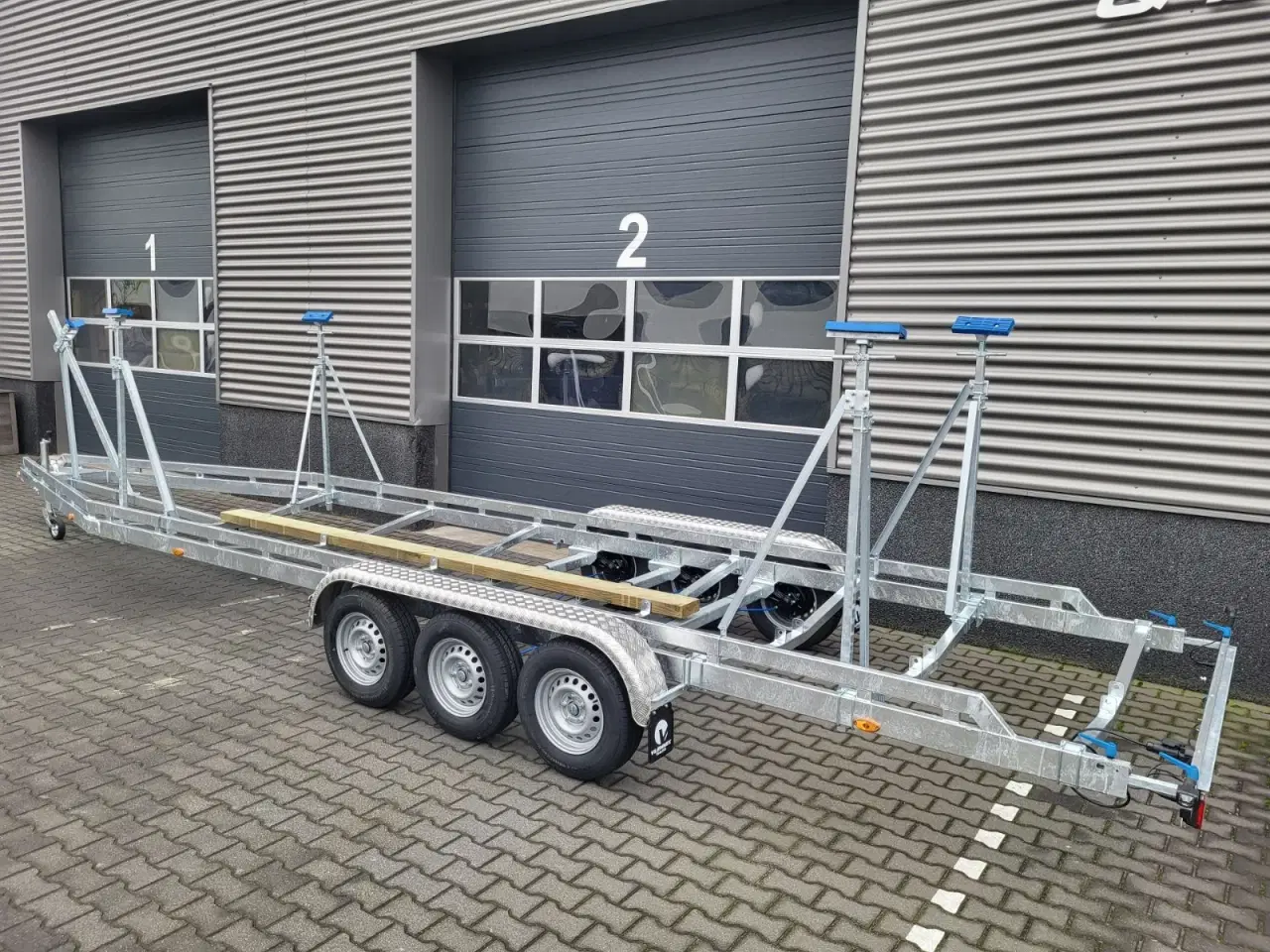Billede 2 - Vlemmix Kølbådtrailer 1000x250 3500 TR3