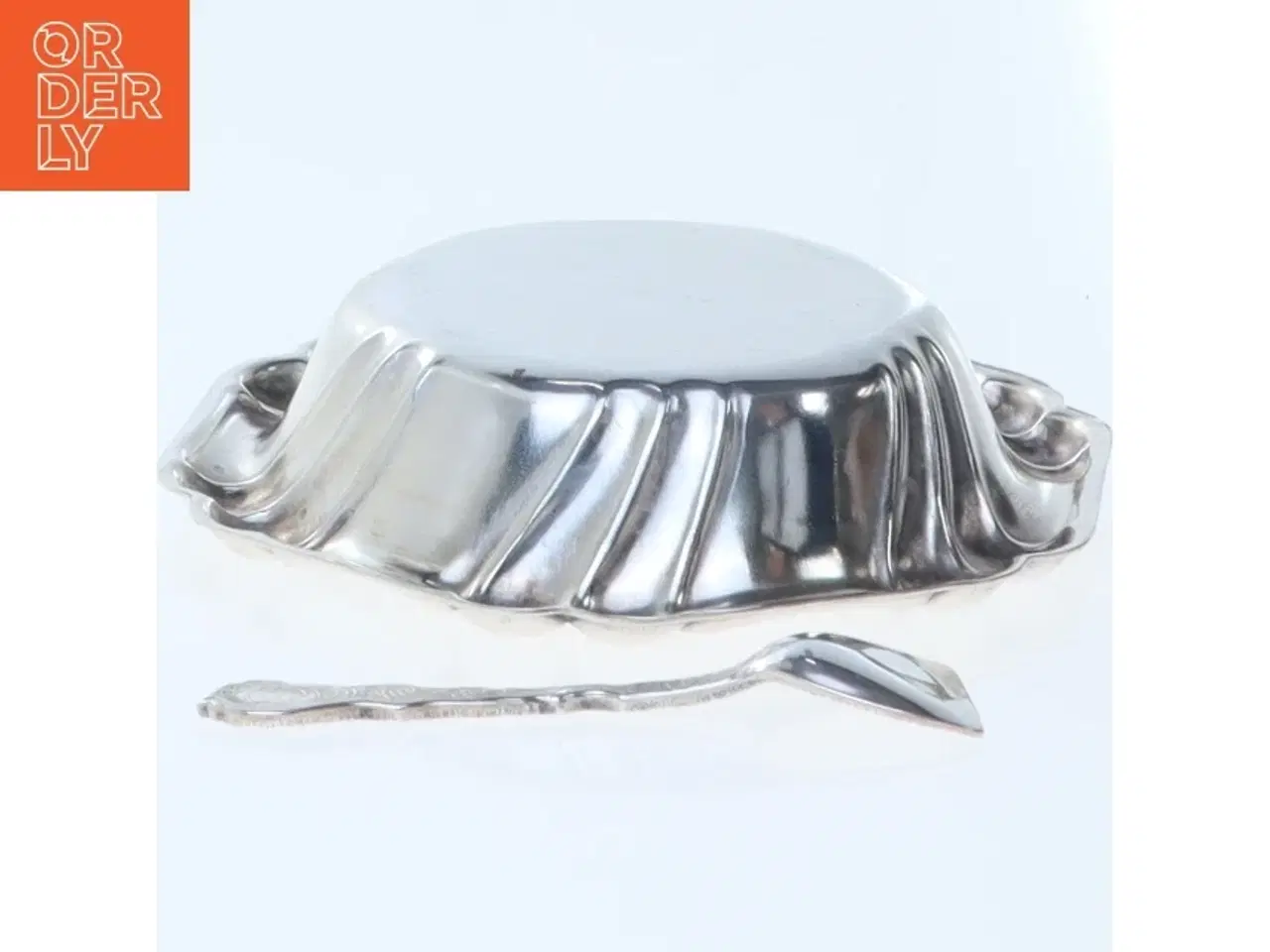 Billede 2 - Lille sølvtallerken (str. 7,5 x 1 cm)