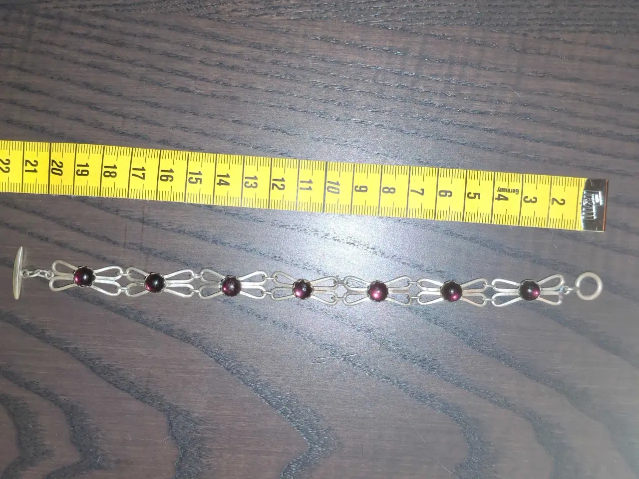 Billede 7 - 925S armbånd af Gunnar Pedersen med smukke sten