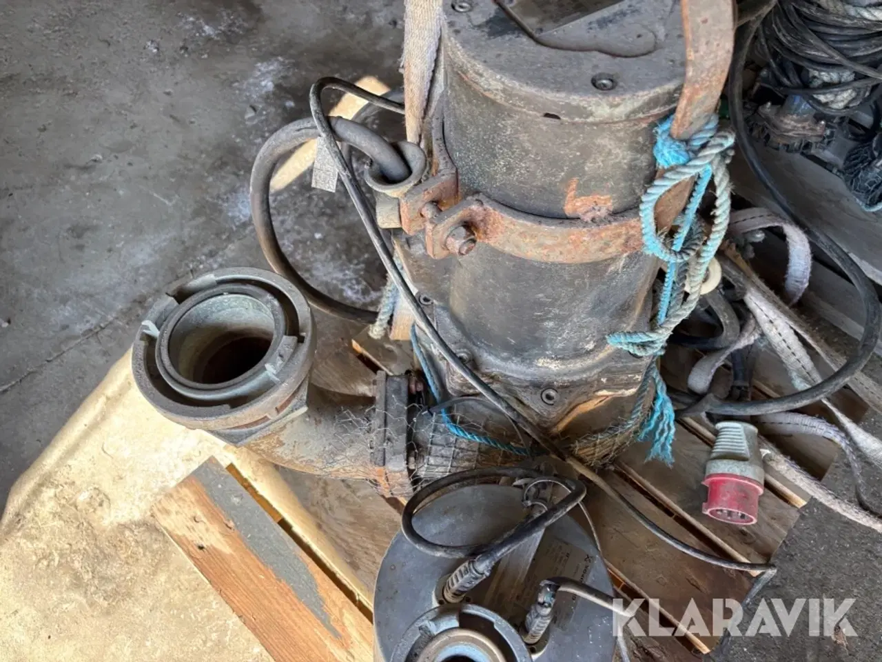 Billede 7 - Lot. Pumper Robot Pompen SPT Grundfos Honda 7 styk med brandslanger