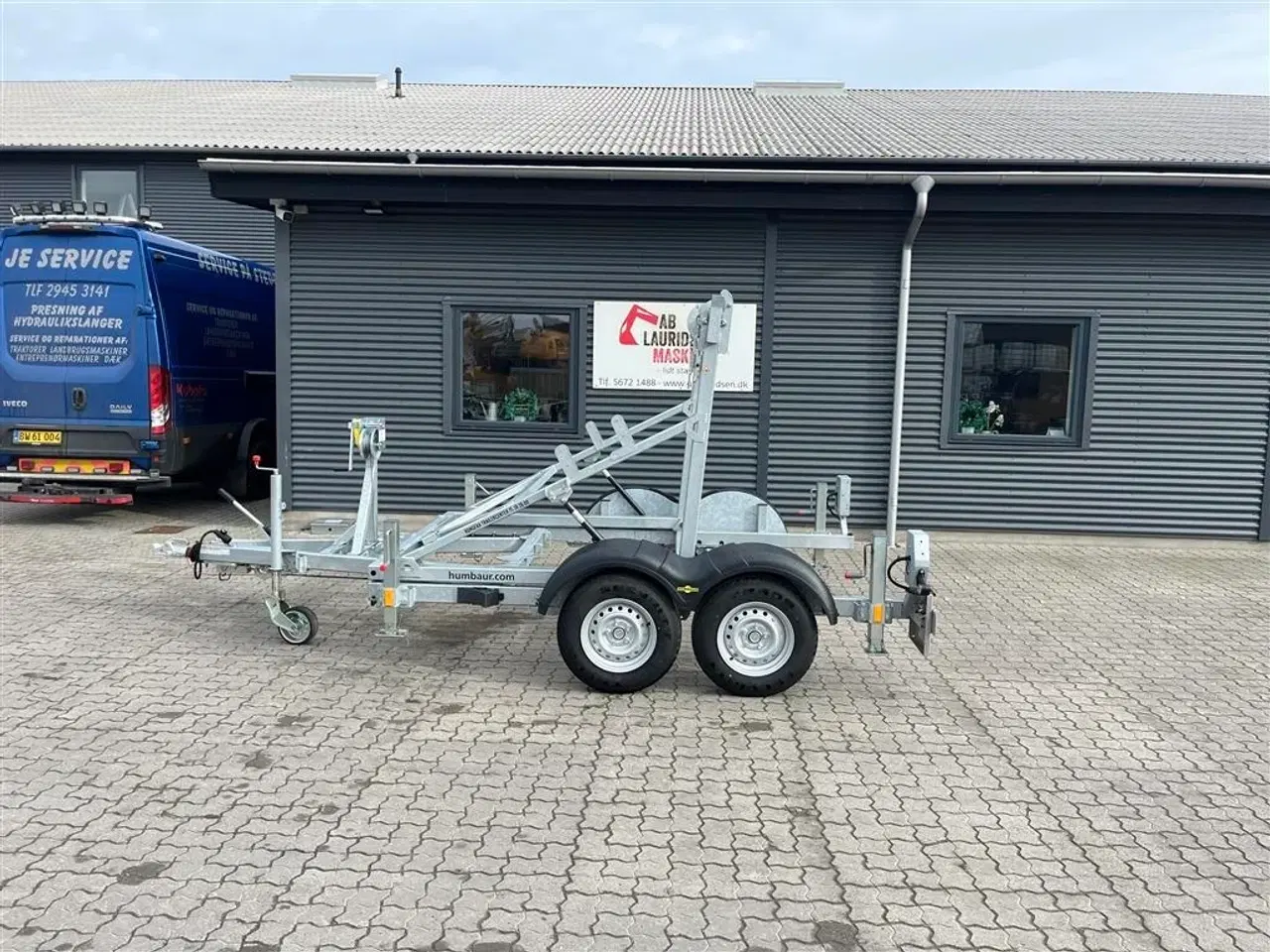 Billede 1 - Humbauer SRA3000 kabeltrailer