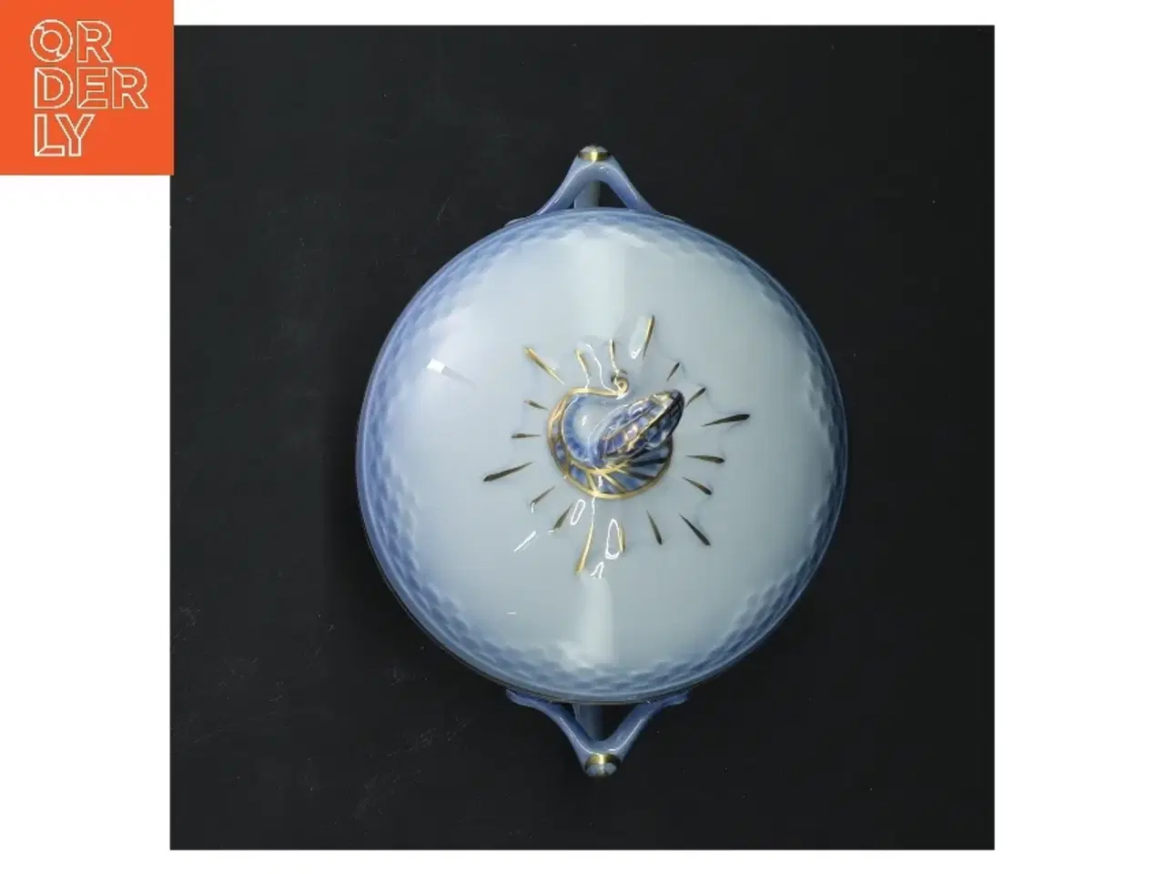 Billede 3 - Sukkerskål med mågemotiv fra Bing Og Grøndal (str. Ø 11 cm)