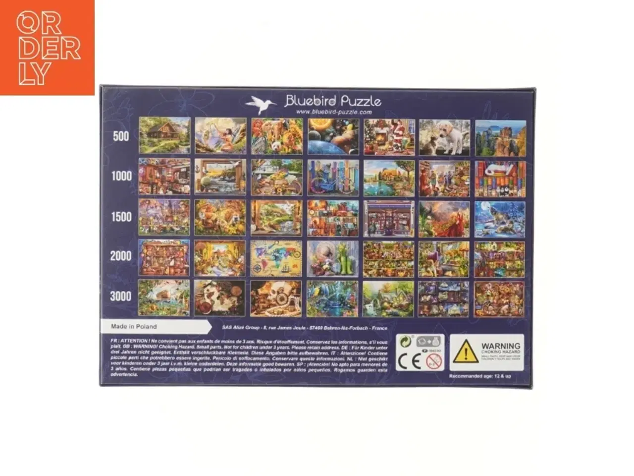 Billede 2 - Bluebird Puslespil - Unicorn Dream fra Bluebird Puzzle (str. 1000 brikker 68,3x48 cm)