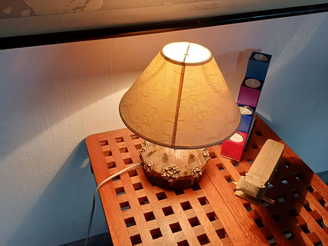 Billede 2 - Keramik bordlampe. 
