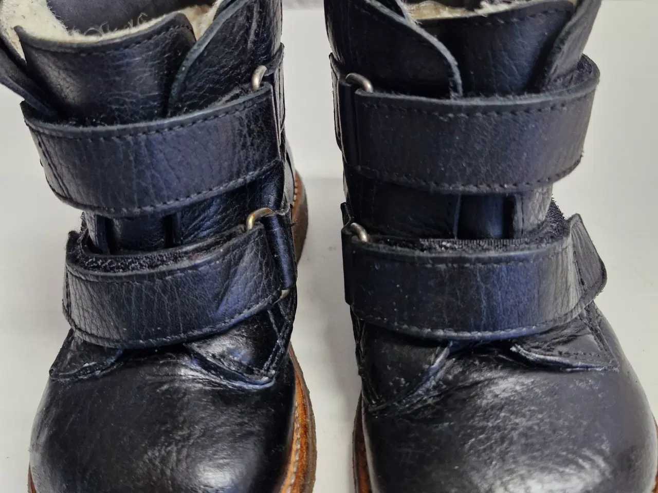 Billede 1 - FLOTTE SORTE ANGULUS TEX VINTERSTØVLETTER STR.25