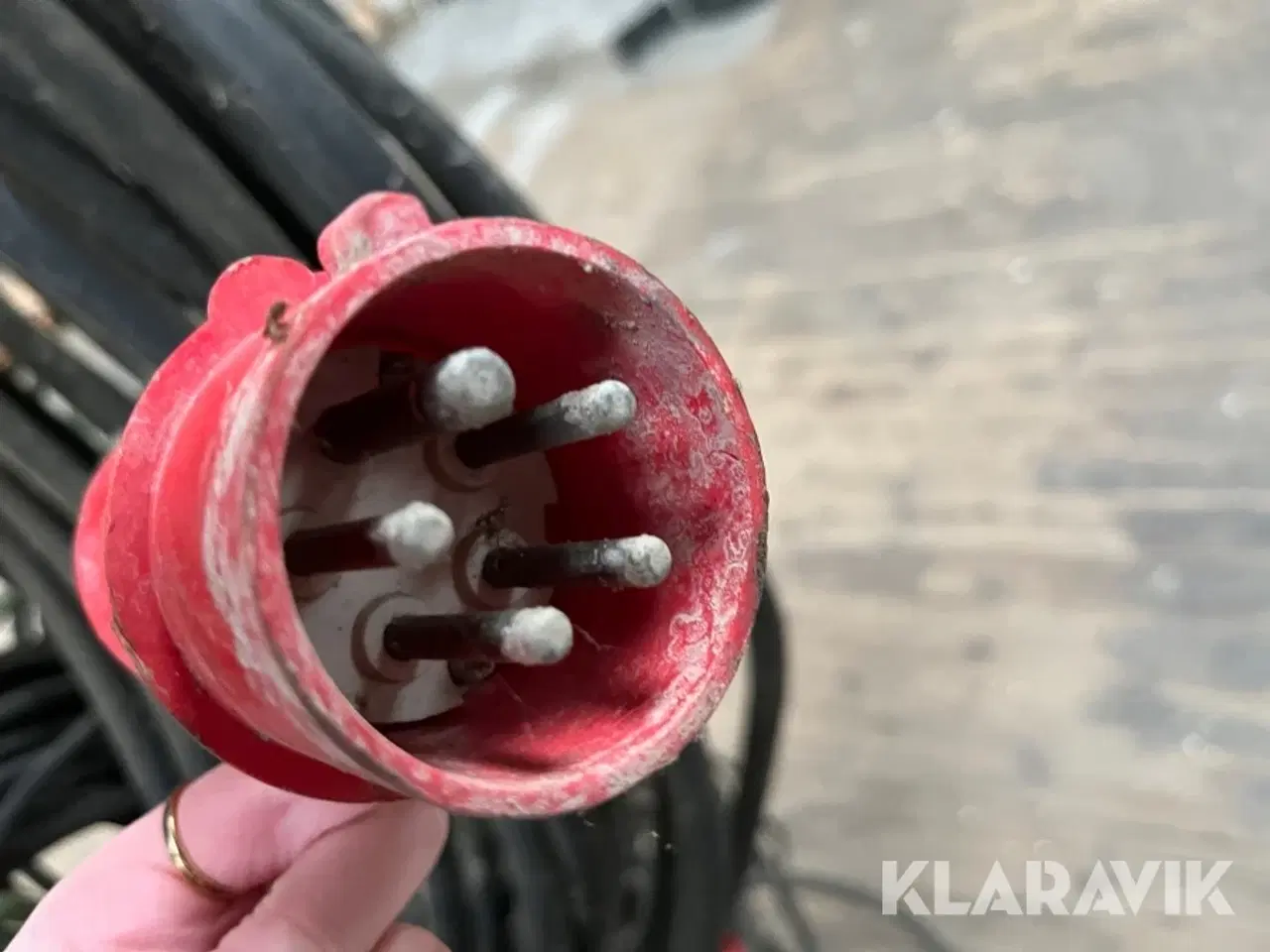 Billede 12 - Diverse kabler og kabelstativ