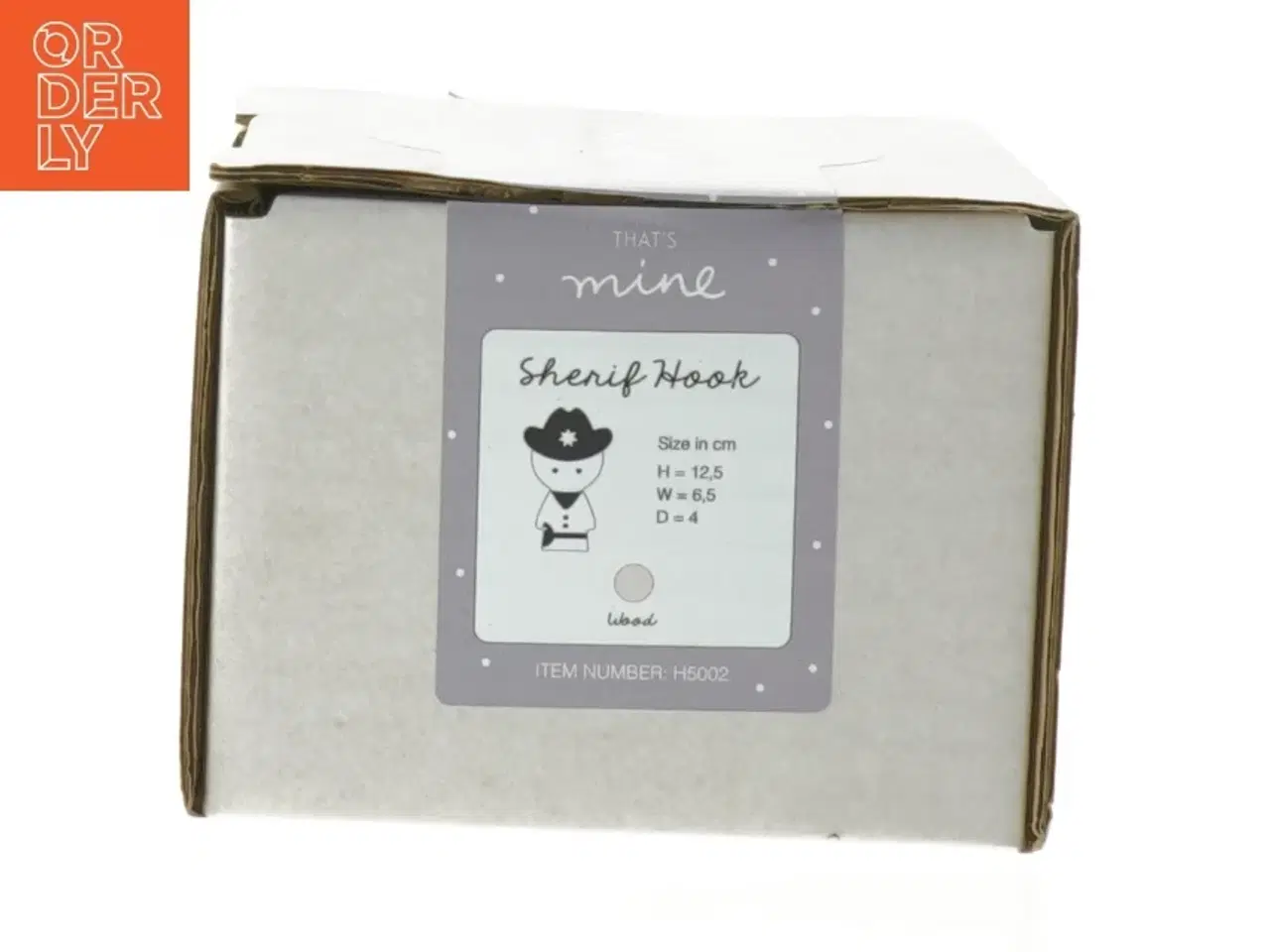 Billede 4 - Sherif krog fra That's Mine (str. 12,5x6,5x4 cm)