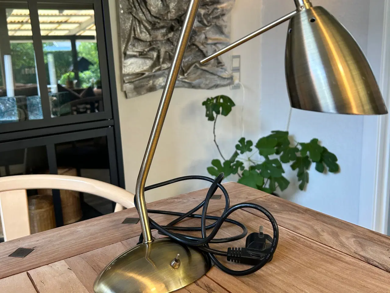 Billede 1 - Skrivebordslampe, Retro - vintage - gammel 250 kr.