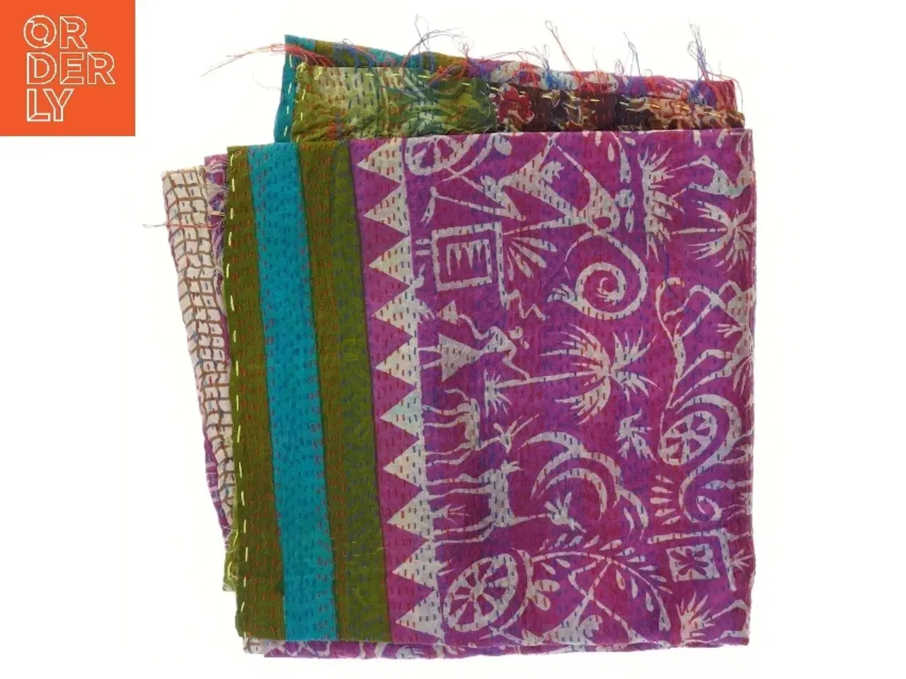 Billede 1 - Farverigt dekorativt tekstil (str. 50x200 cm)