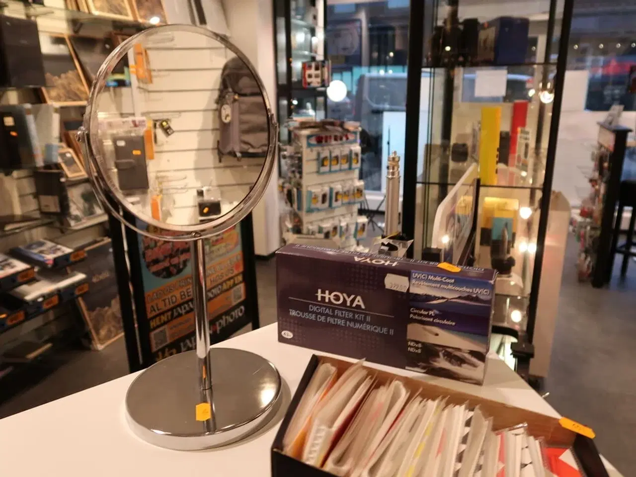 Billede 3 - Spejl, UV-filter m.m.