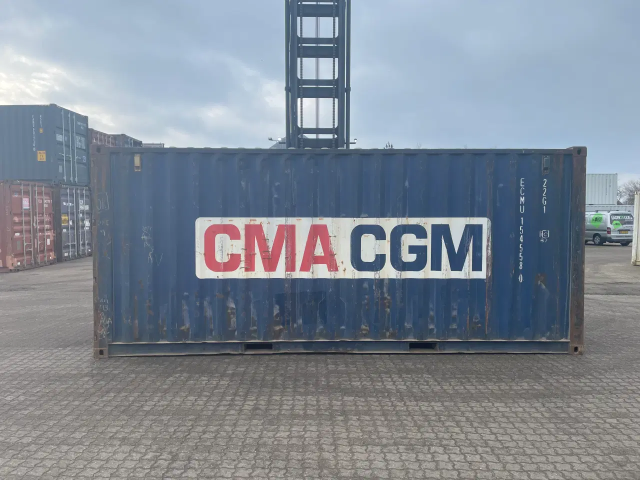 Billede 3 - 20 fods Container - ID: ECMU 154558-0
