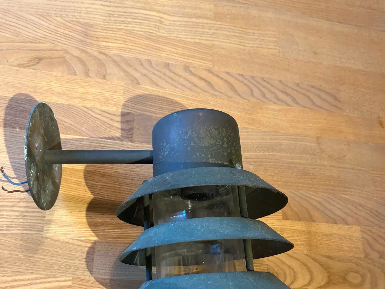 Billede 1 - Kobber lampe 
