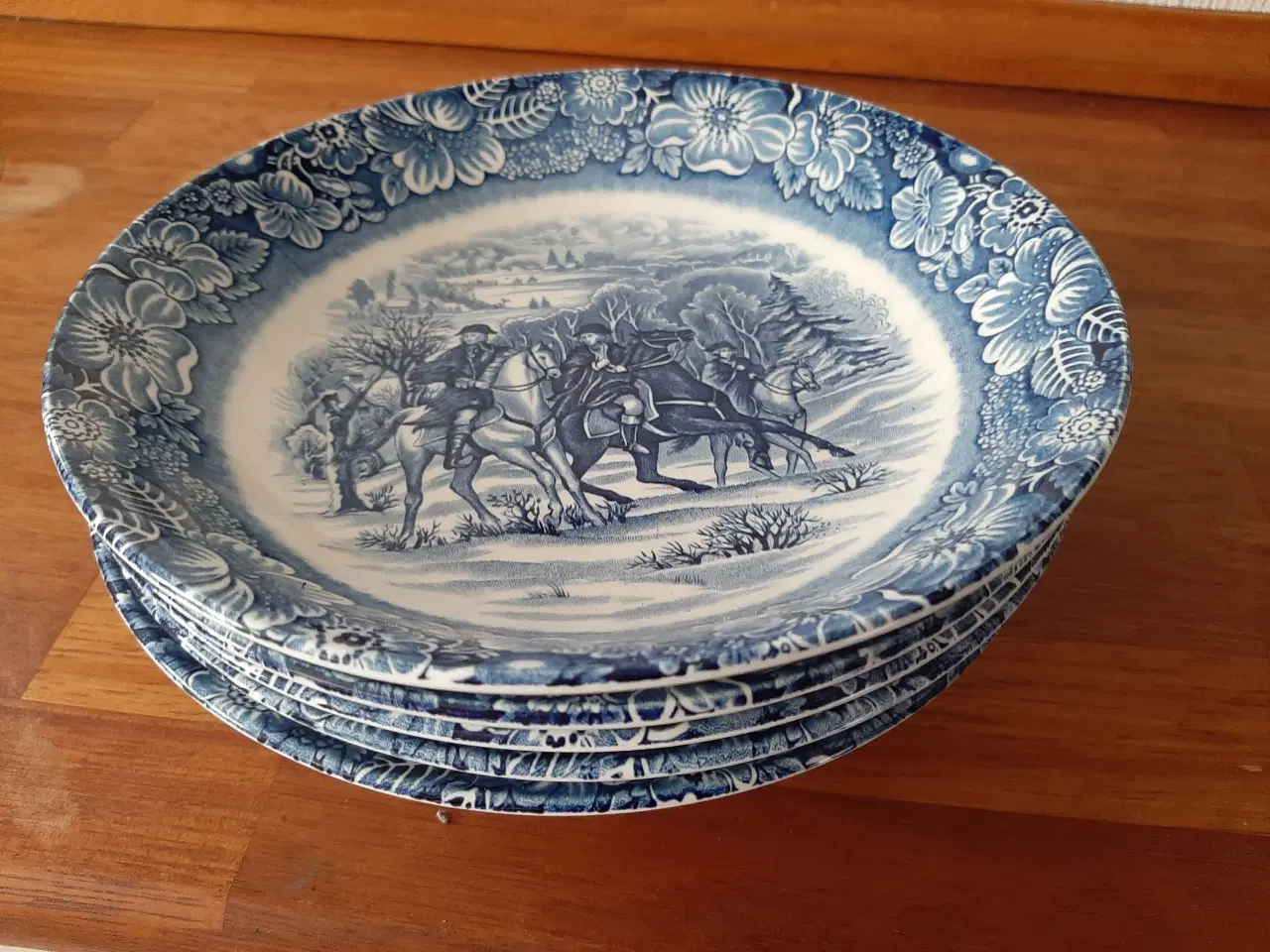 Billede 1 - Porcelæn, Små dybe tallerkner, Enoch Wedgewood