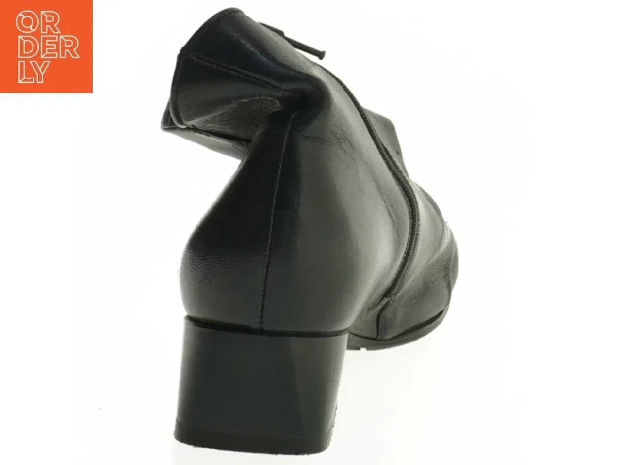 Billede 2 - Sorte ankelstøvler i læder (str. 9)