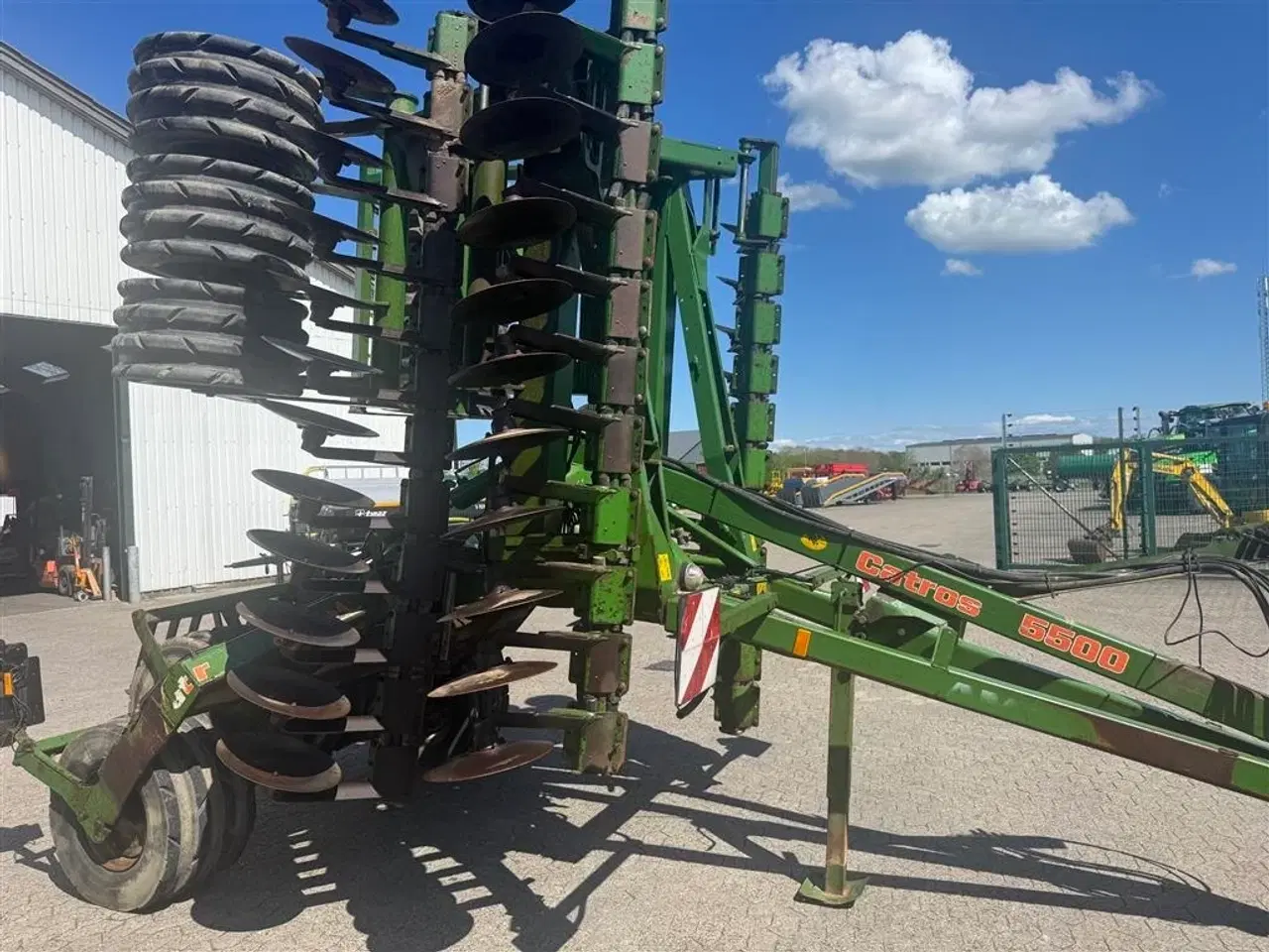 Billede 3 - Amazone Catros 5500, Bugseret